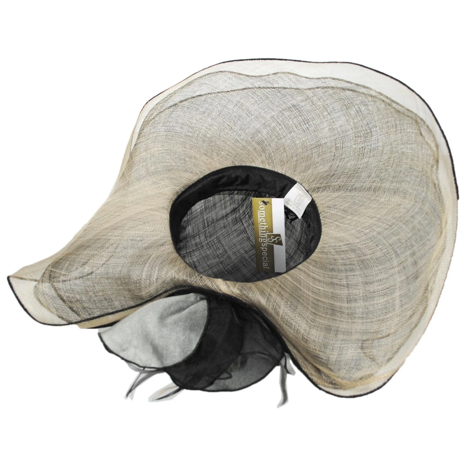 Adore Belle Sinamay Straw Off Face Hat - Image 4