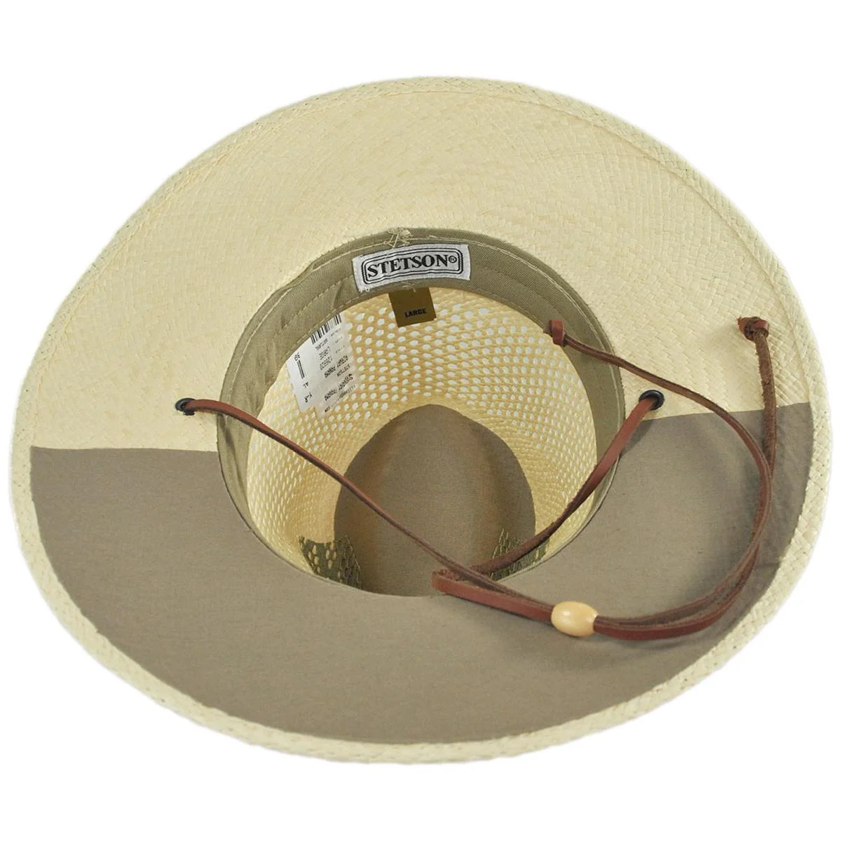 Airway Panama Straw Safari Fedora Hat - Image 6