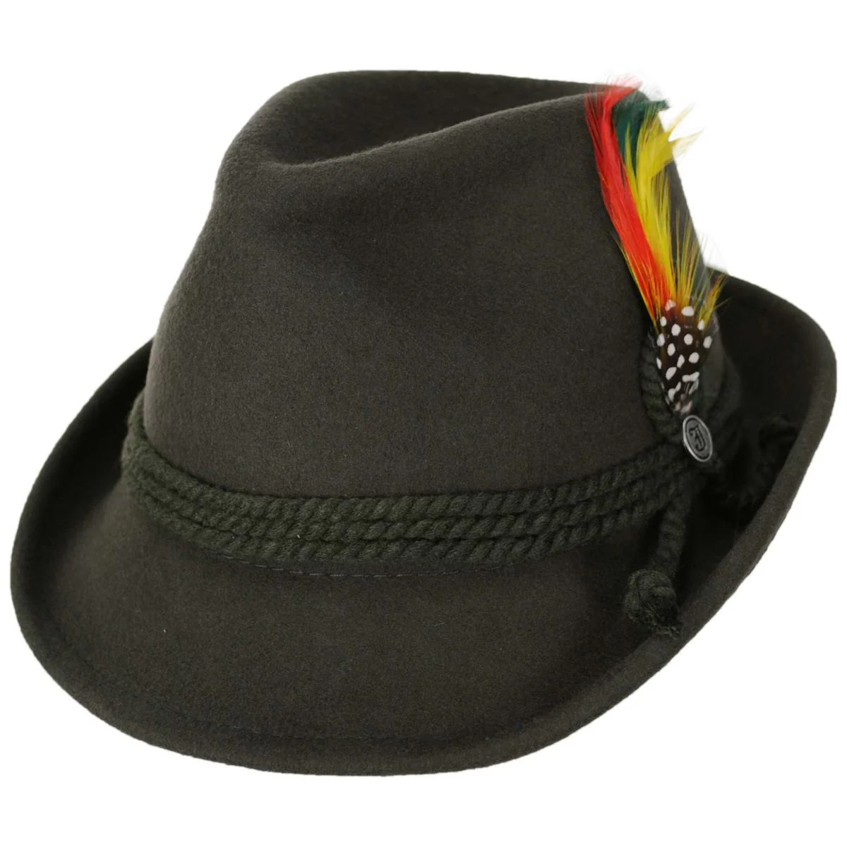 Alpine Wool Felt Fedora Hat