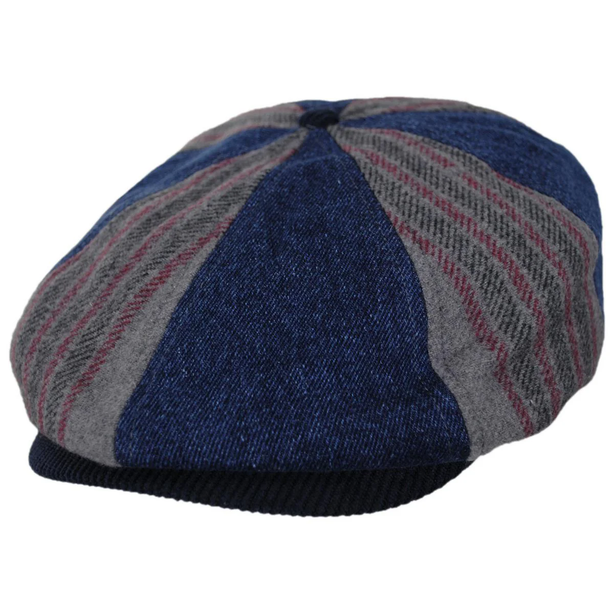 Altered Threads Cotton Blend Brood Baggy Newsboy Cap