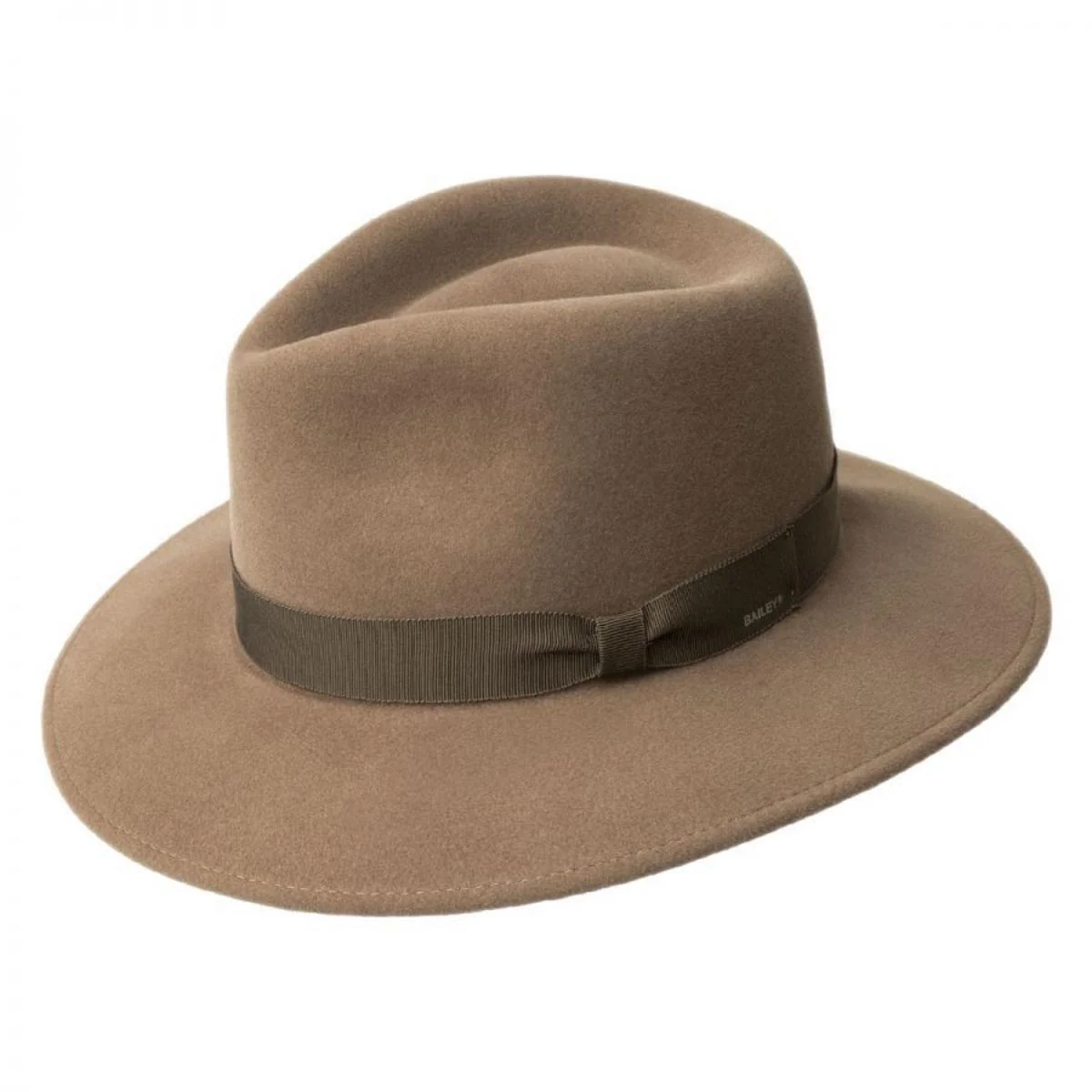 Ammon Wool Felt Teardrop Fedora Hat