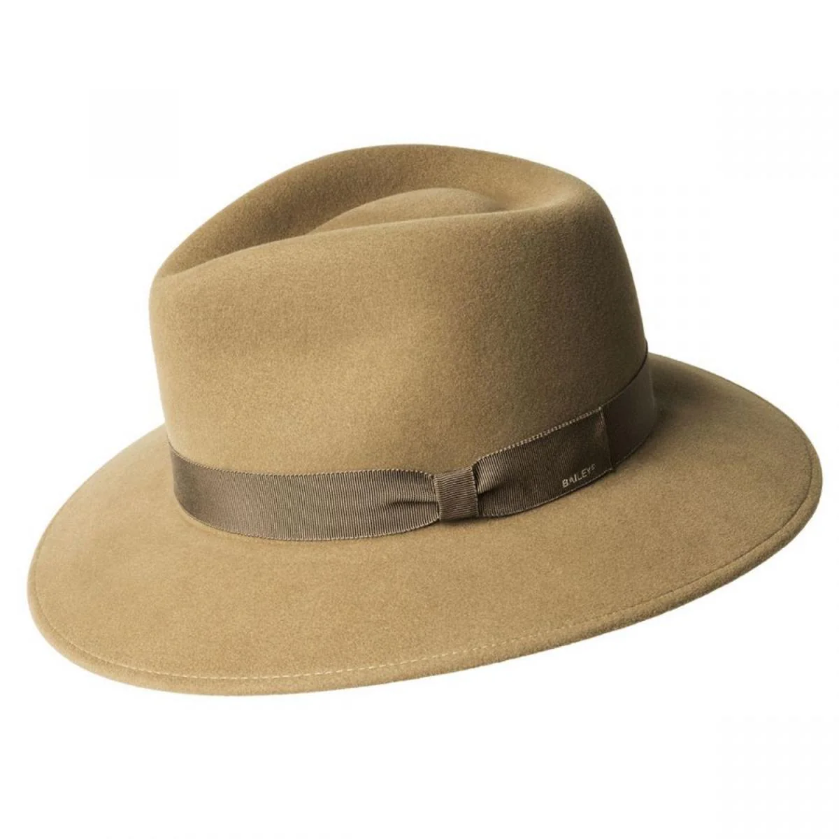 Ammon Wool Felt Teardrop Fedora Hat - Image 2