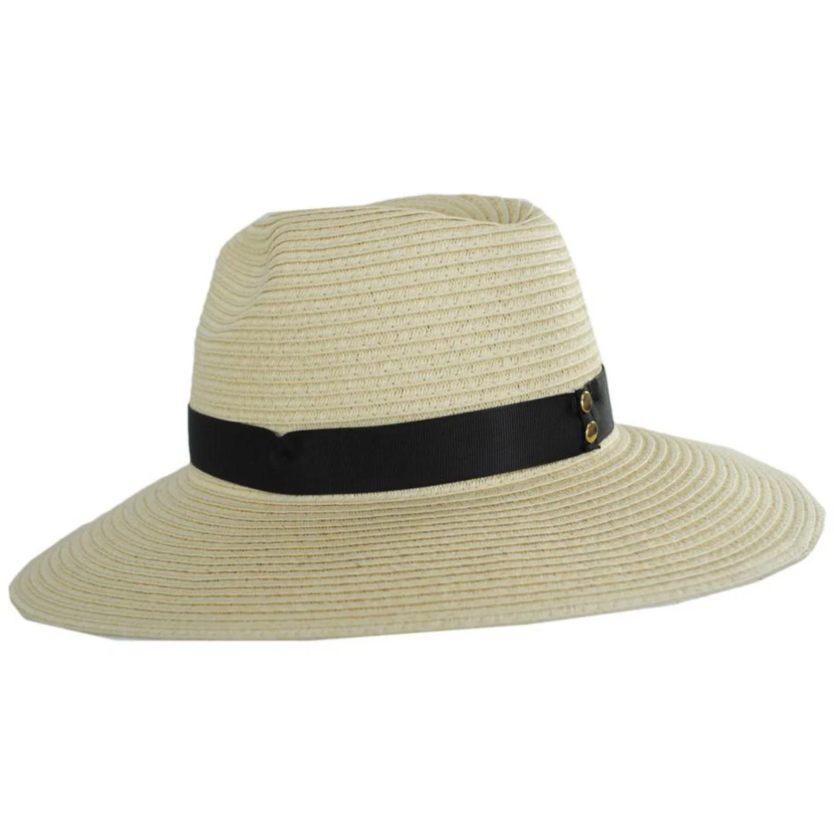 Andi Toyo Braid Fedora Hat - Image 3
