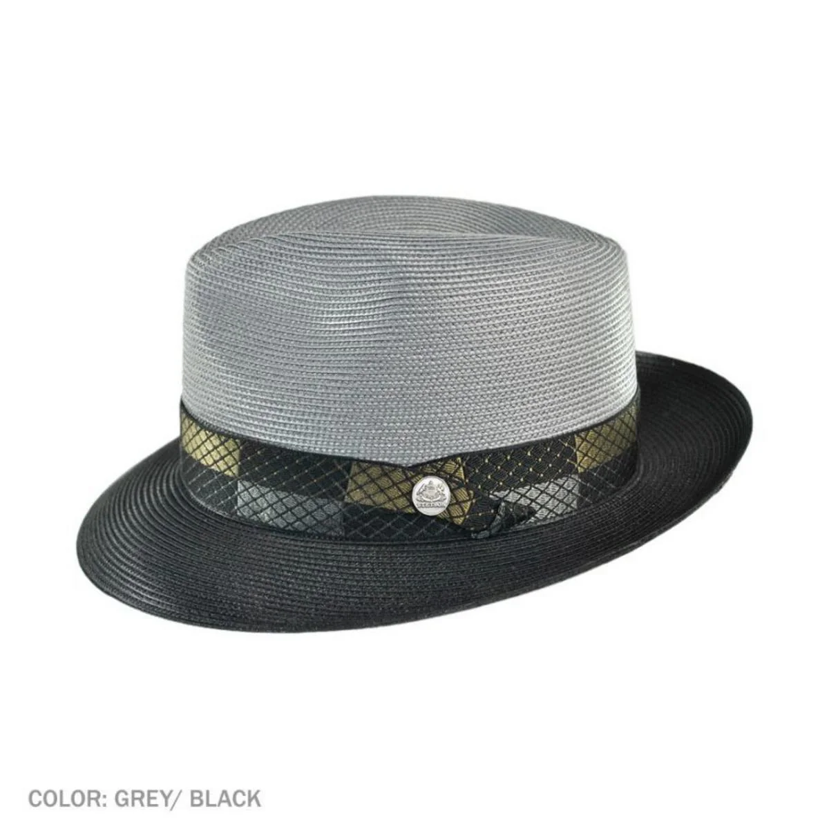 Andover Florentine Milan Straw Fedora Hat - Image 8