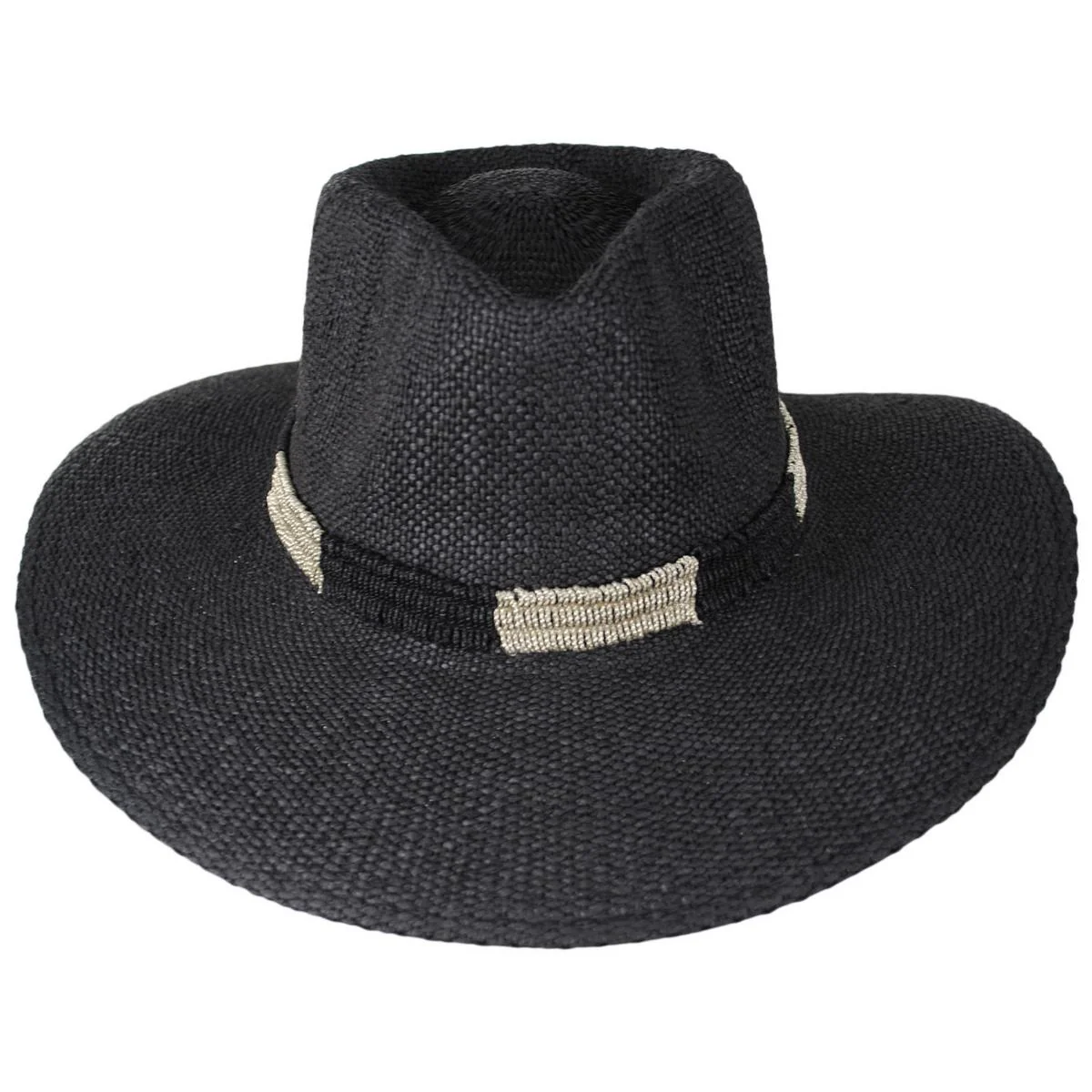 Angelina Toyo Straw Fedora Hat - Image 3