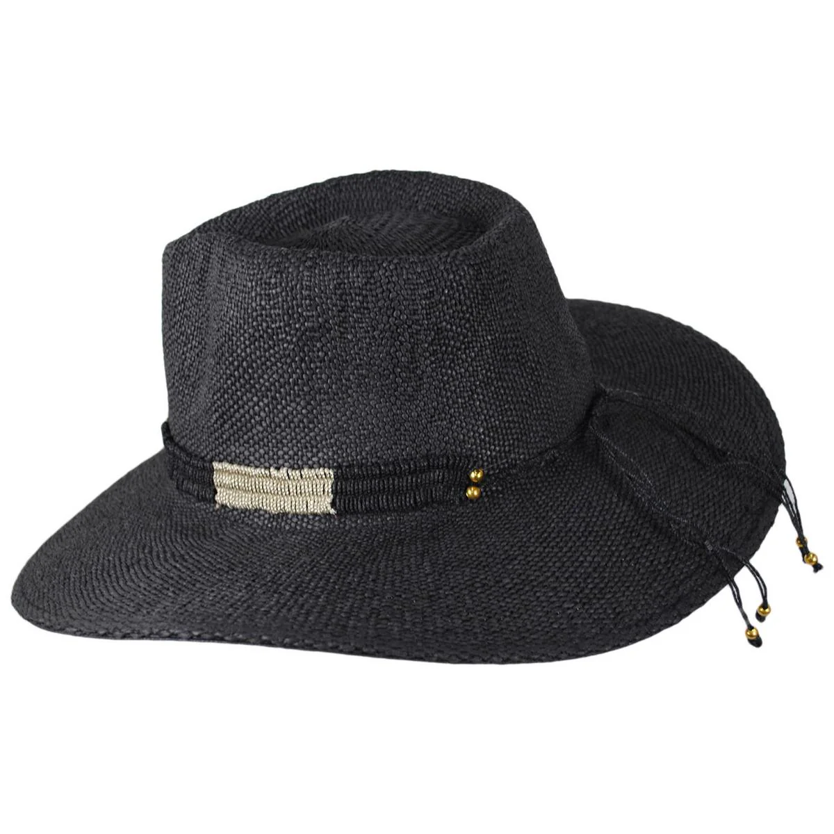 Angelina Toyo Straw Fedora Hat - Image 4