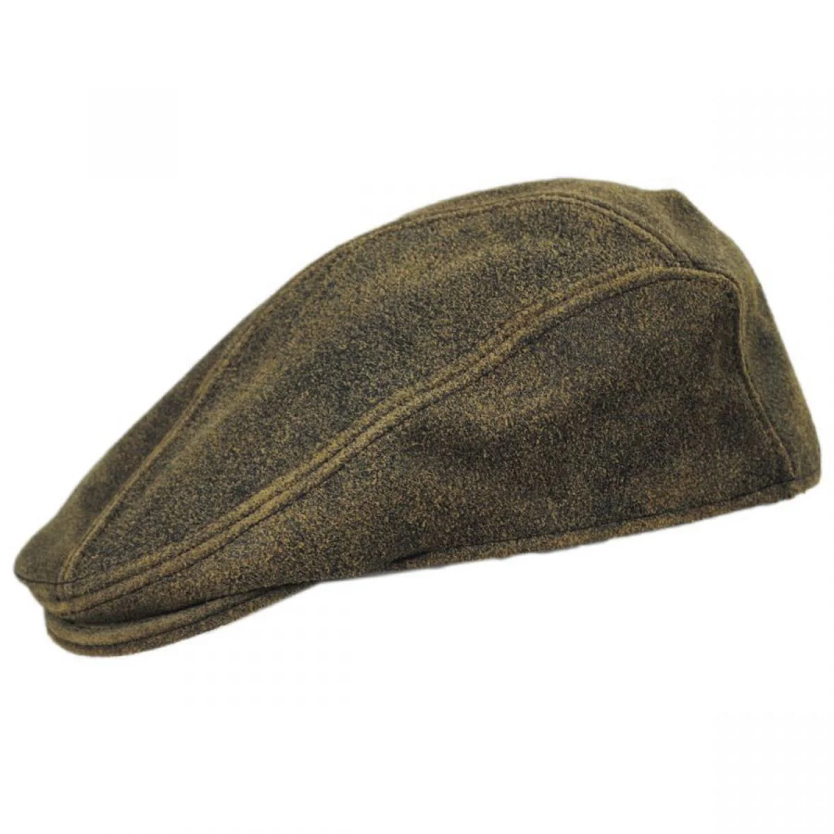 Antique 1900 Leather Ivy Cap - Image 3