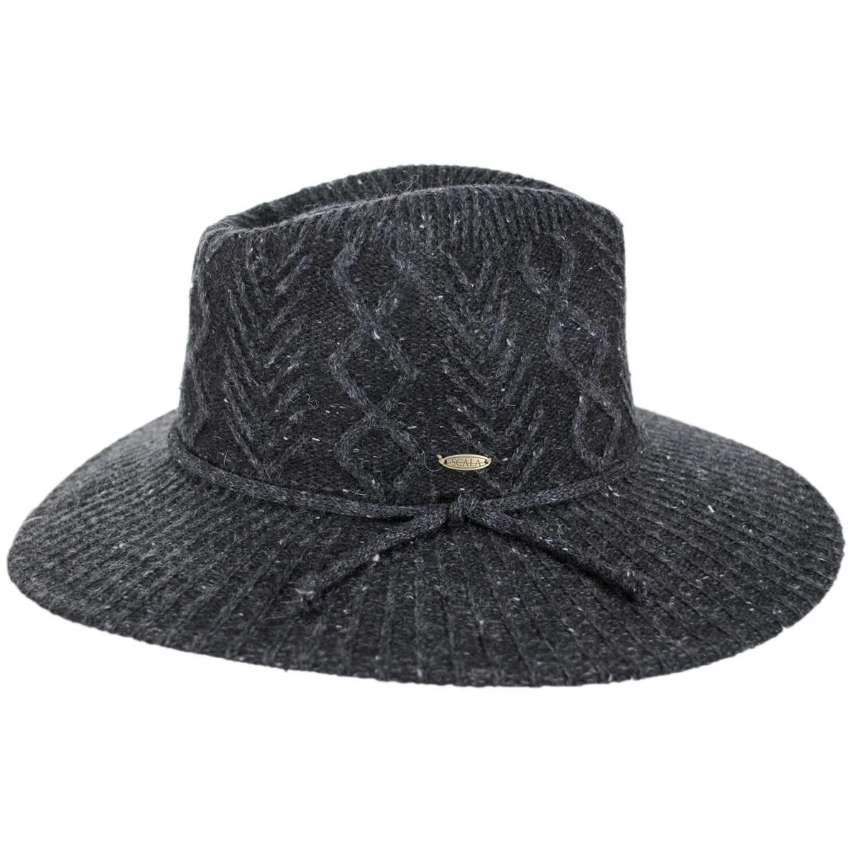 Arana Cable Knit Fedora Hat - Image 3