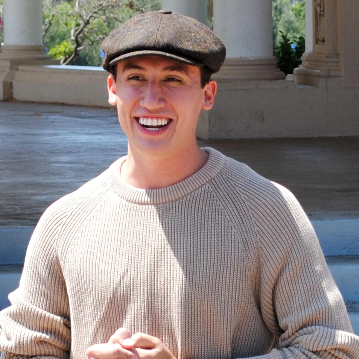 Arnol Harris Tweed Wool Newsboy Cap - Image 2