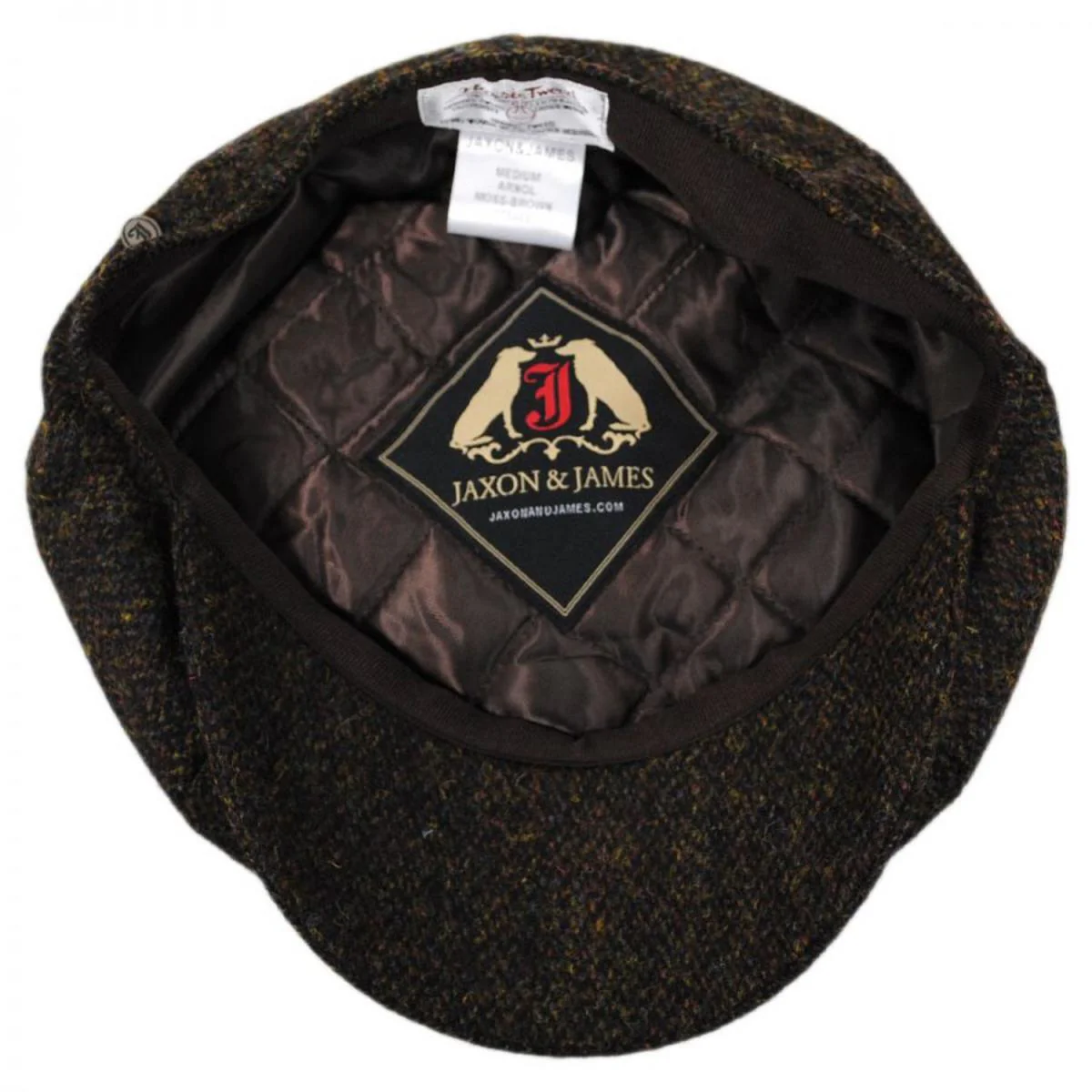 Arnol Harris Tweed Wool Newsboy Cap - Image 6