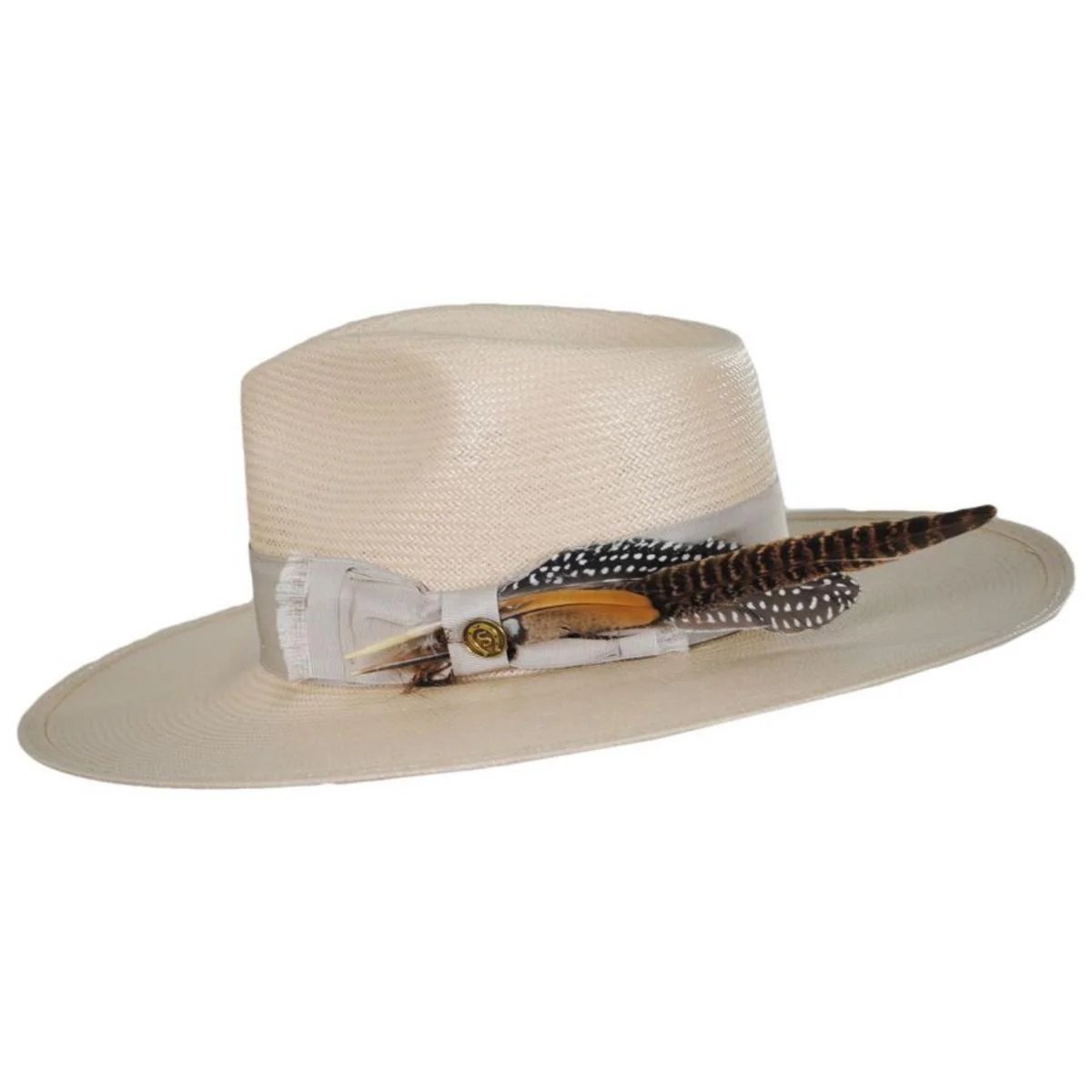 Atacama Shantung Straw Fedora Hat - Image 3