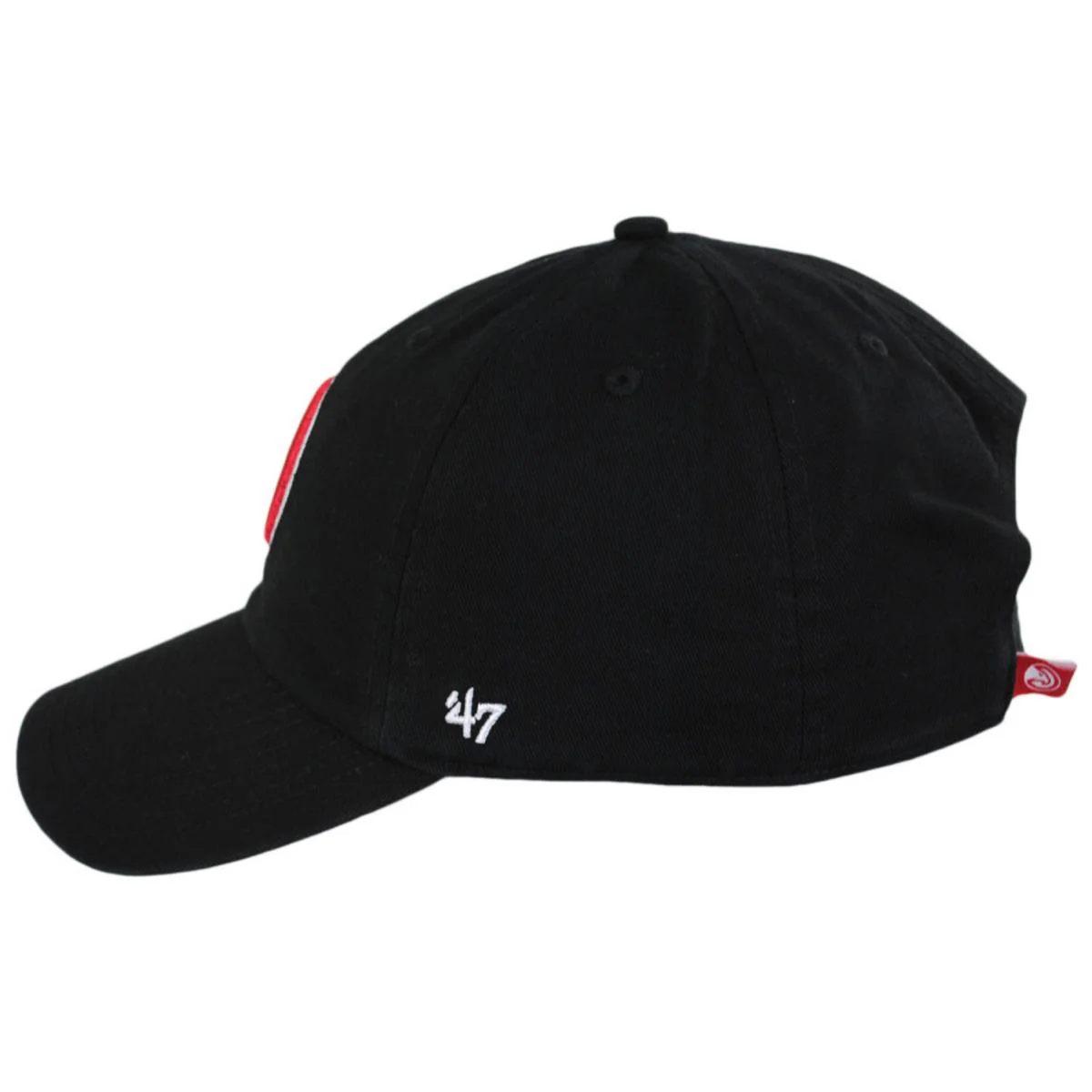 Atlanta Hawks NBA Clean Up Strapback Baseball Cap Dad Hat - Image 7