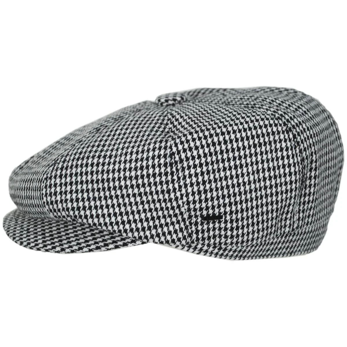 Atlas Houndstooth Earflap Newsboy Cap - Image 4