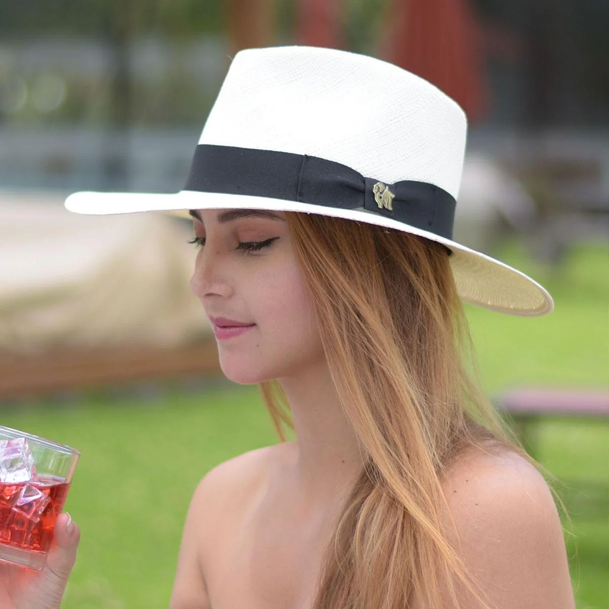 Australian Panama Straw Fedora Hat - Image 8