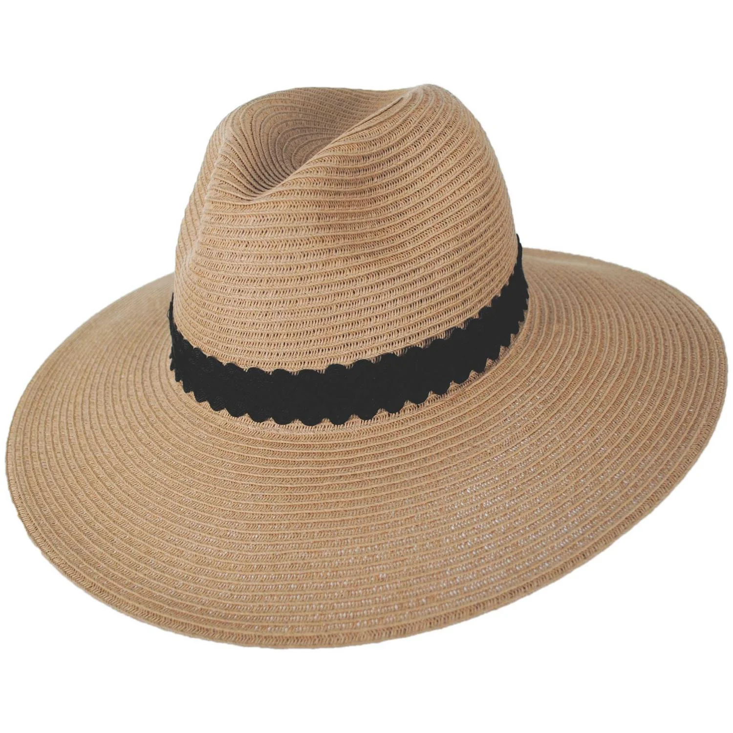 Avery Toyo Straw Fedora Hat
