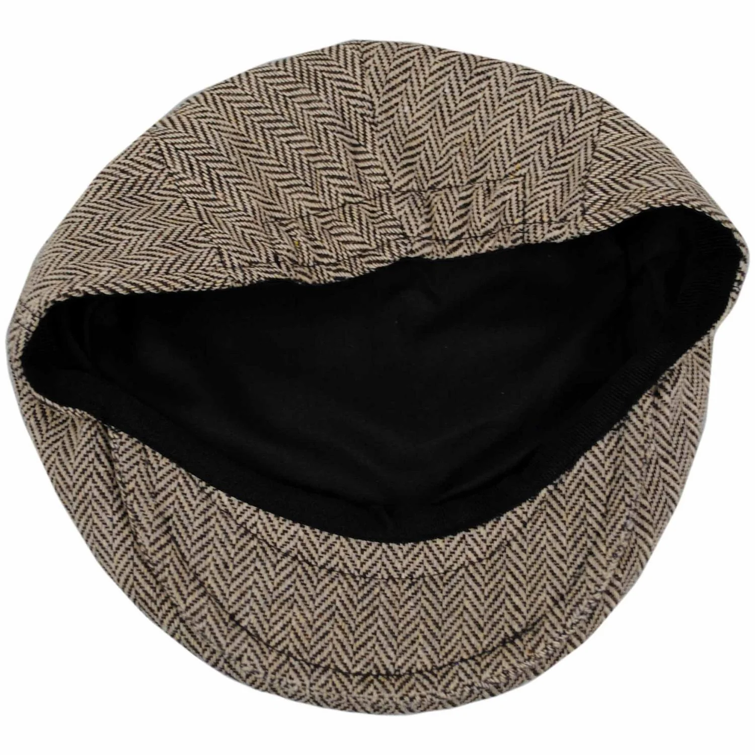 Baby Herringbone Wool Blend Ivy Cap - Image 11