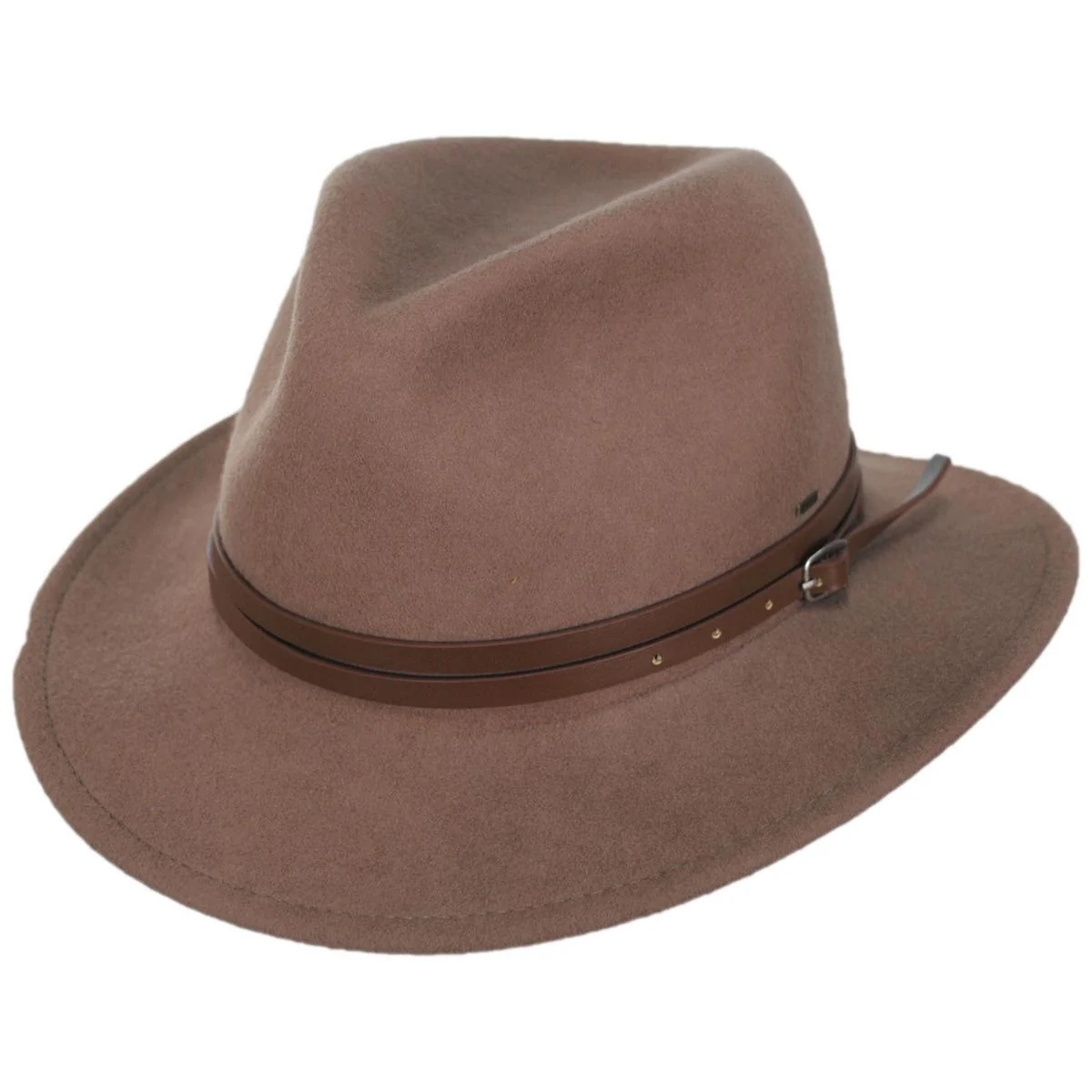 Bair Crushable Wool LiteFelt Fedora Hat