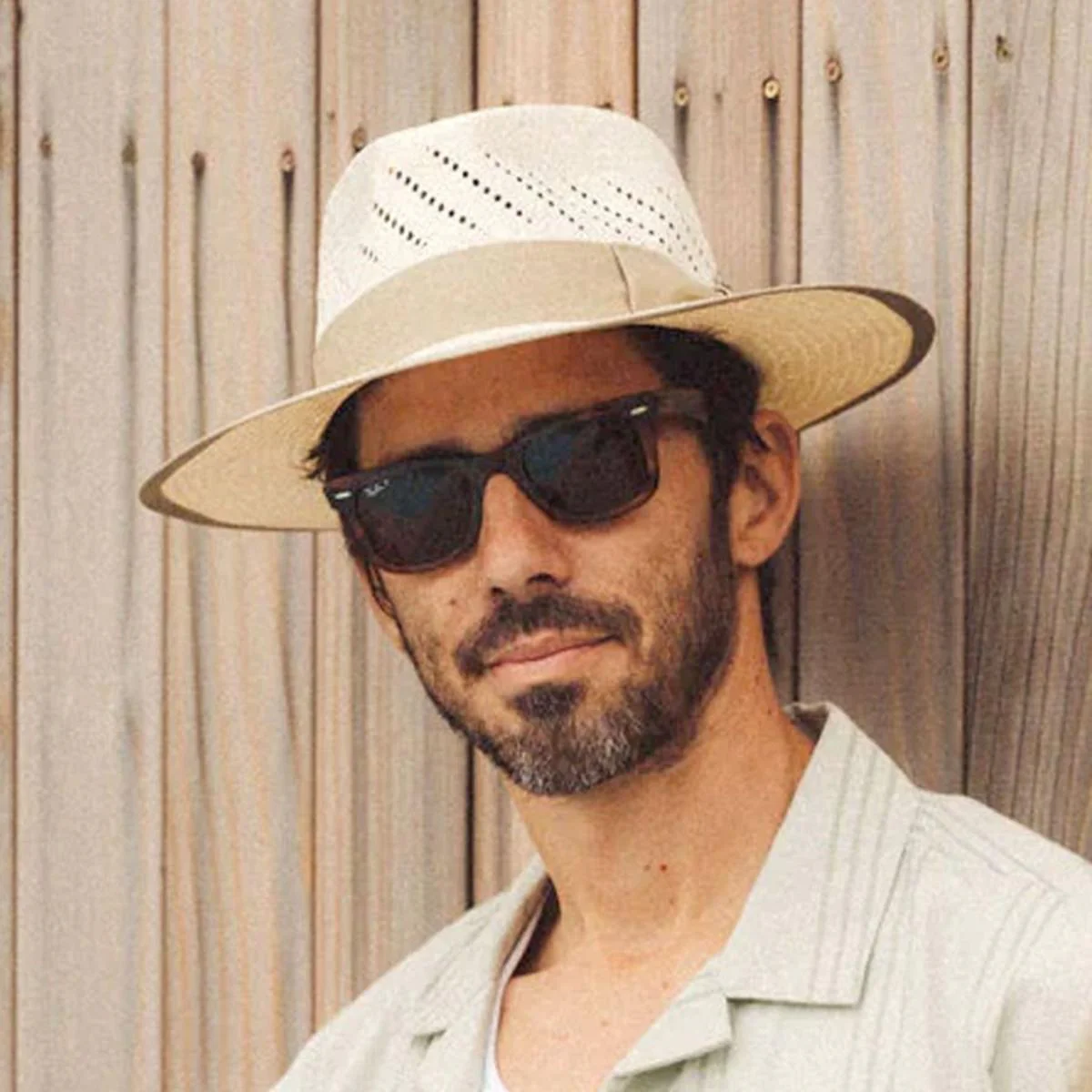Bandera Reserve Shantung Straw Fedora Hat - Image 2