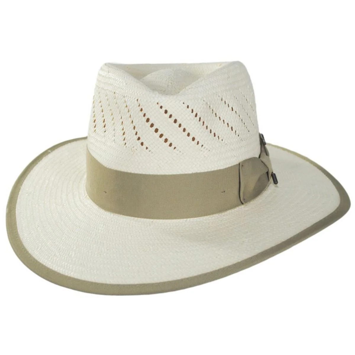 Bandera Reserve Shantung Straw Fedora Hat - Image 4