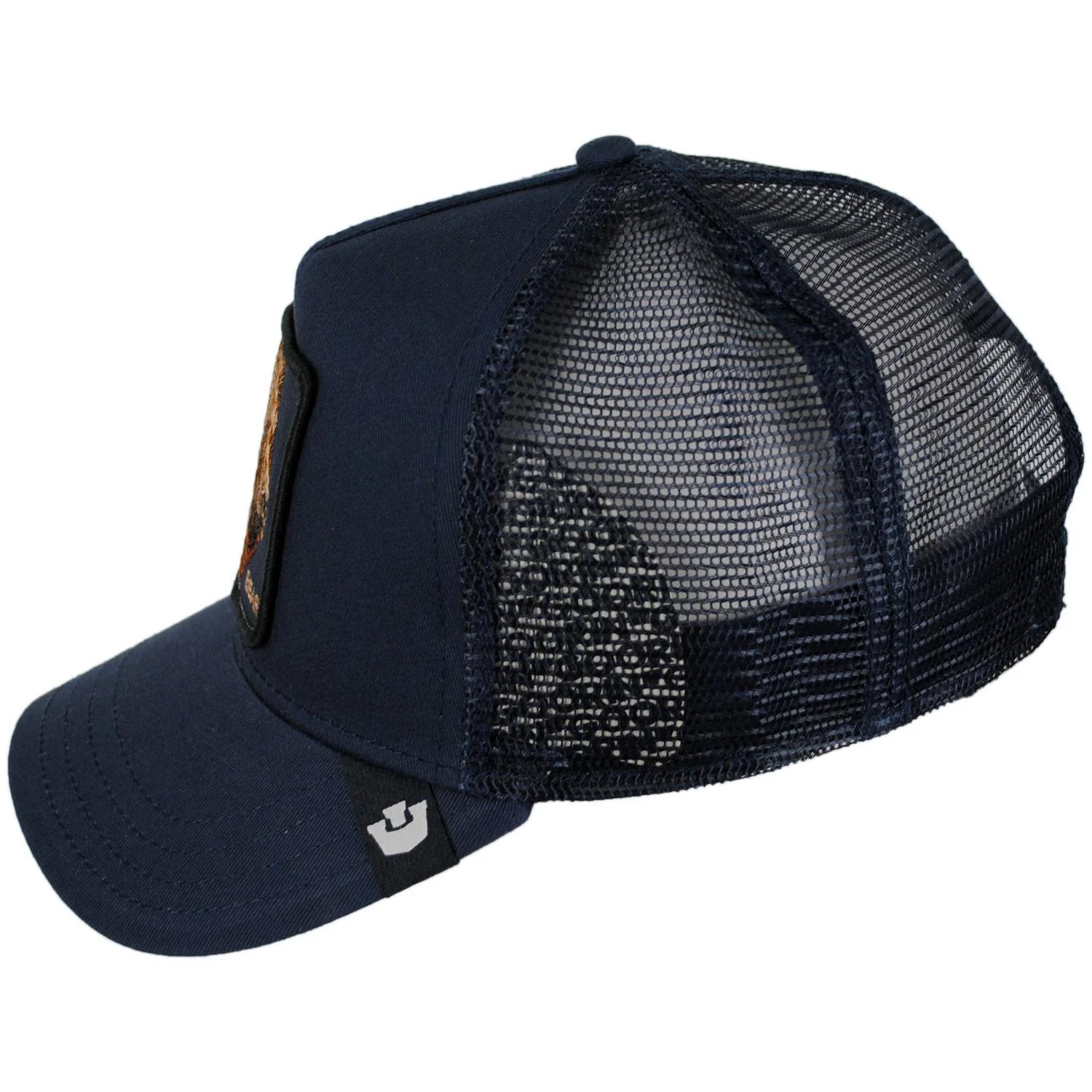 Bear Mesh Trucker Snapback Baseball Cap - Image 3