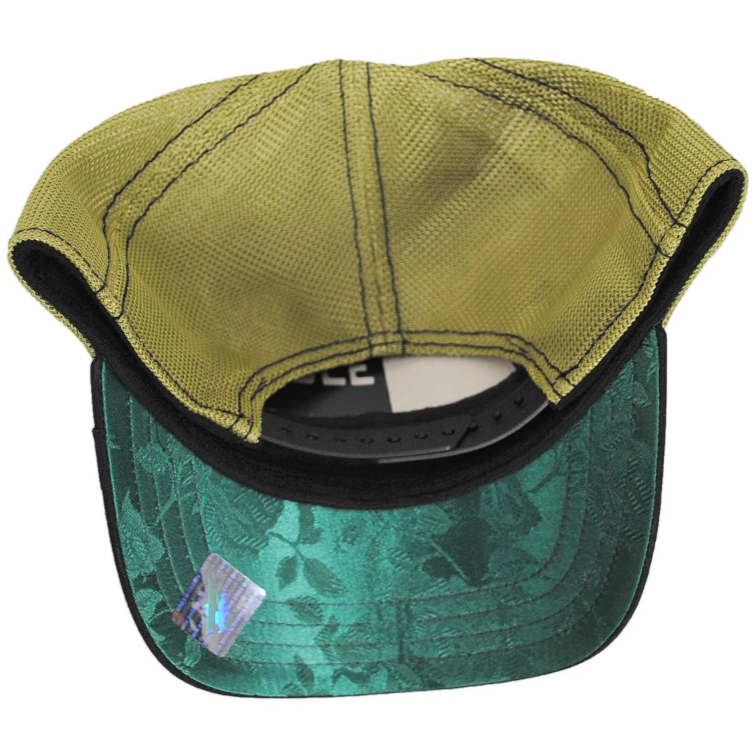 Belize Toucan Jacquard Mesh Trucker Snapback Baseball Cap - Image 4