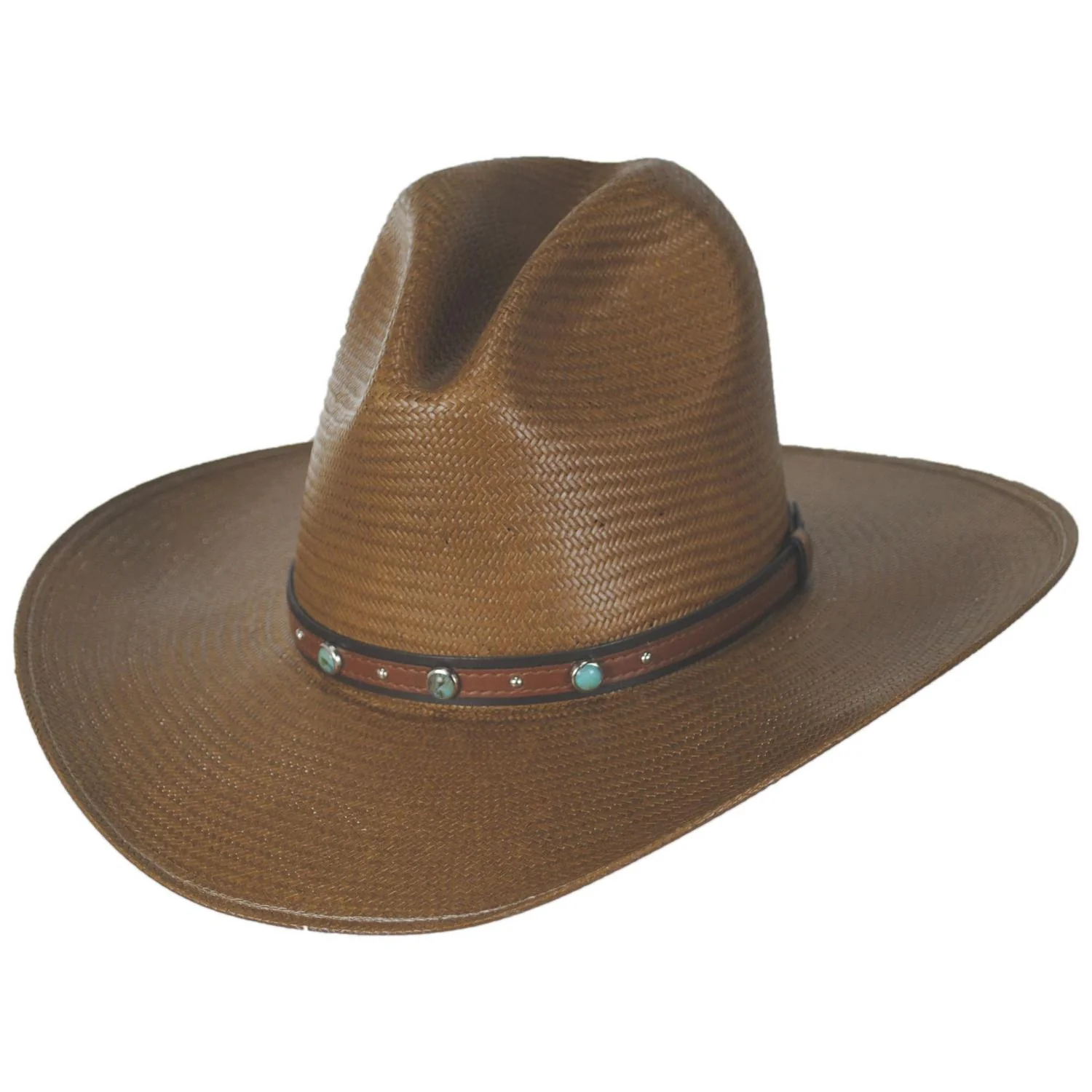 Bellmont Shantung Straw Gus Western Hat