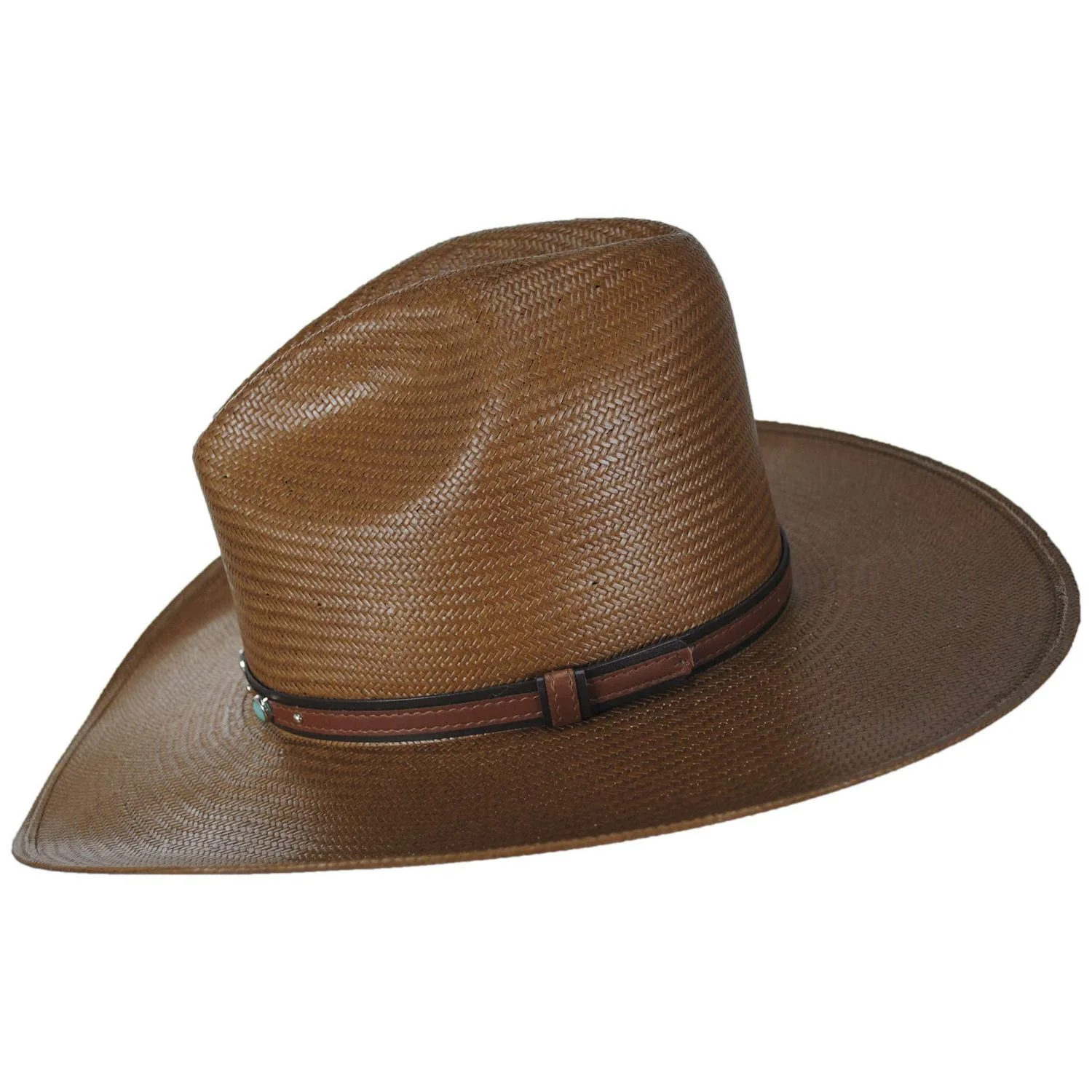 Bellmont Shantung Straw Gus Western Hat - Image 3