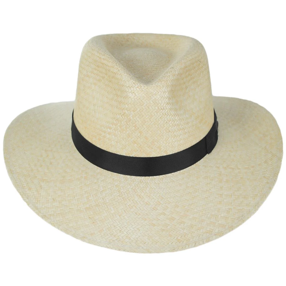 Belloso Panama Straw Outback Hat - Image 2