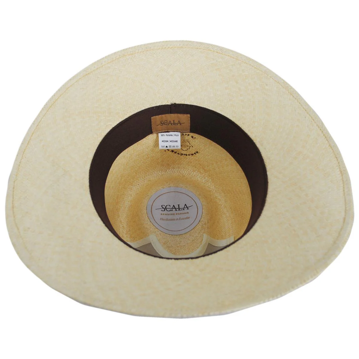 Belloso Panama Straw Outback Hat - Image 4