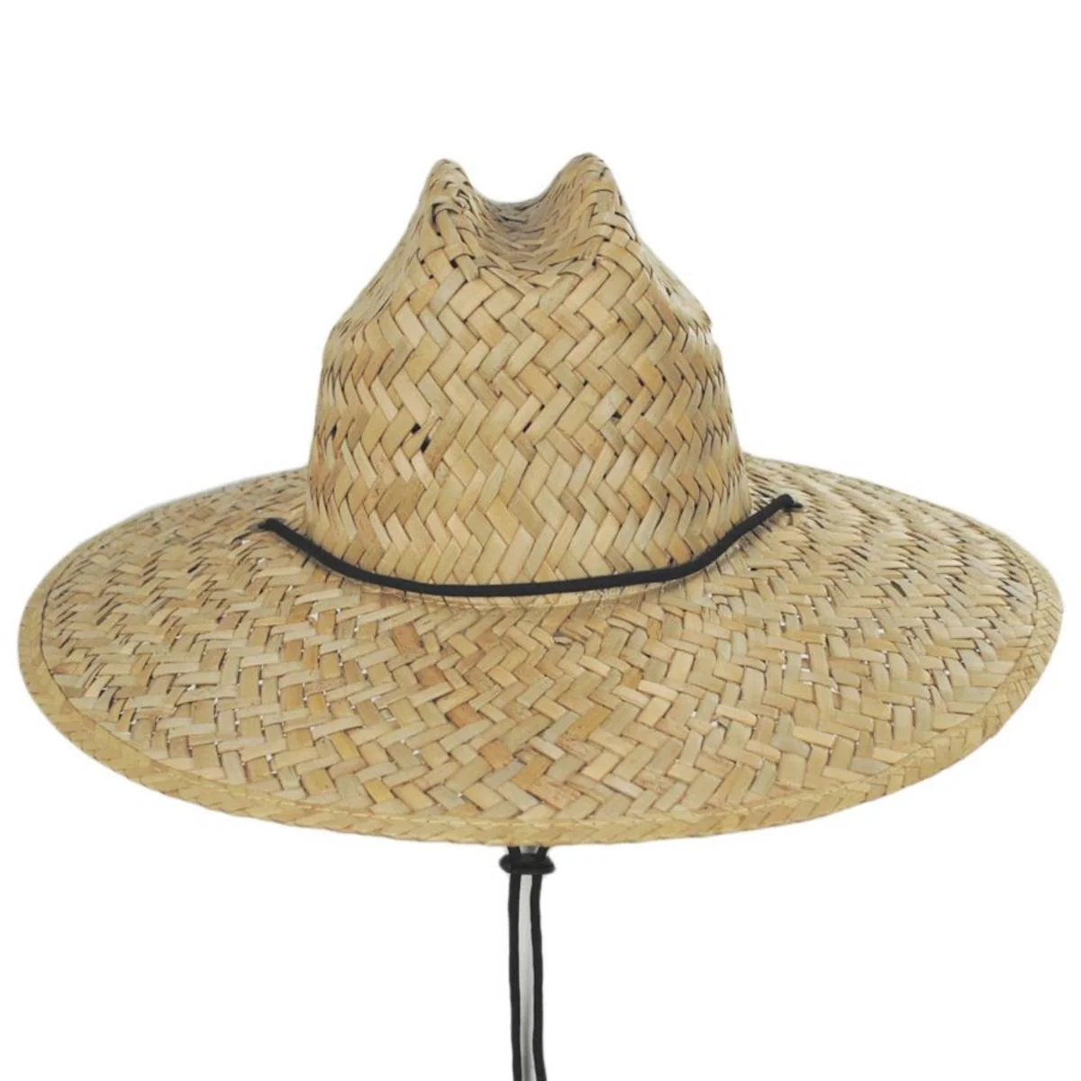 Bells II Palm Leaf Straw Lifeguard Hat - Image 2