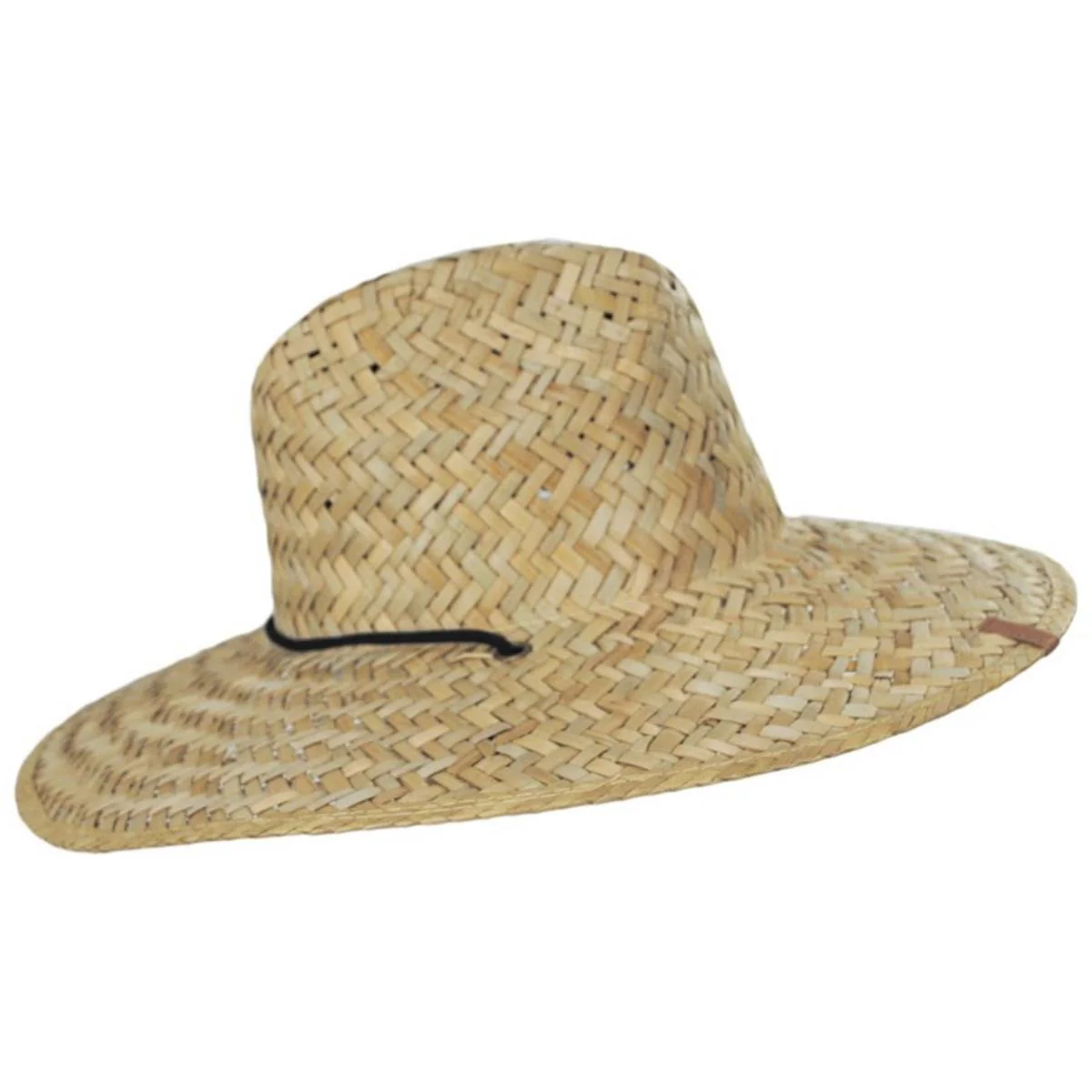 Bells II Palm Leaf Straw Lifeguard Hat - Image 3