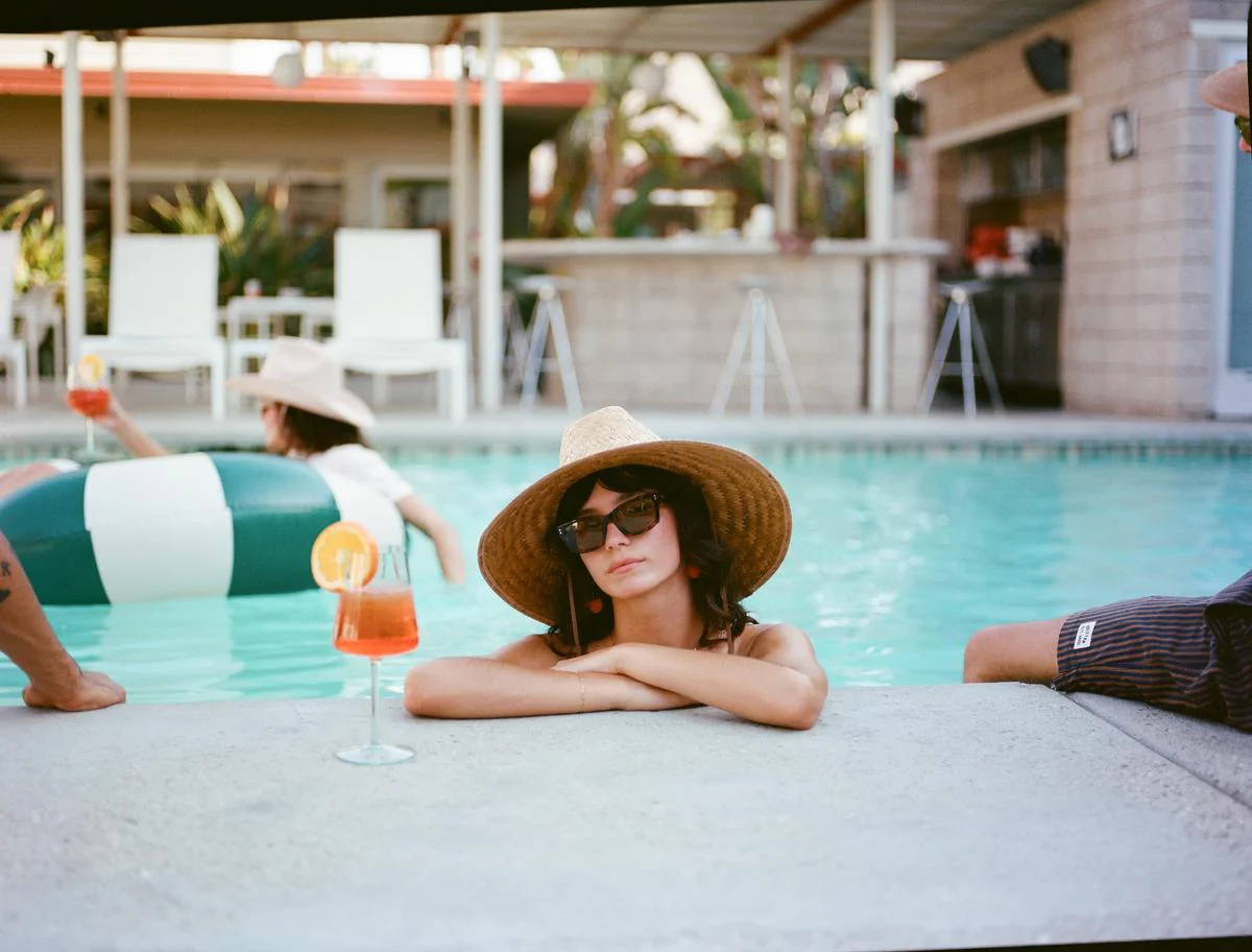 Bells II Palm Leaf Straw Lifeguard Hat - Image 6