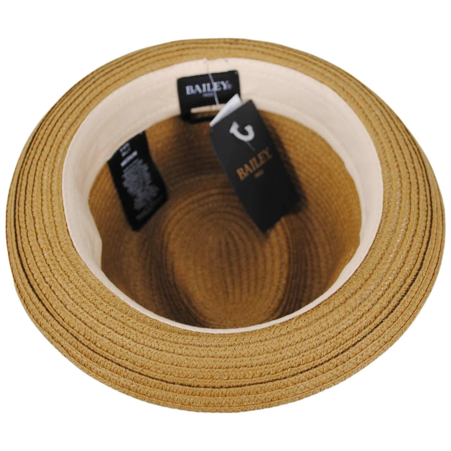 Billy Braided Toyo Straw Fedora Hat - Classic Colors - Image 12