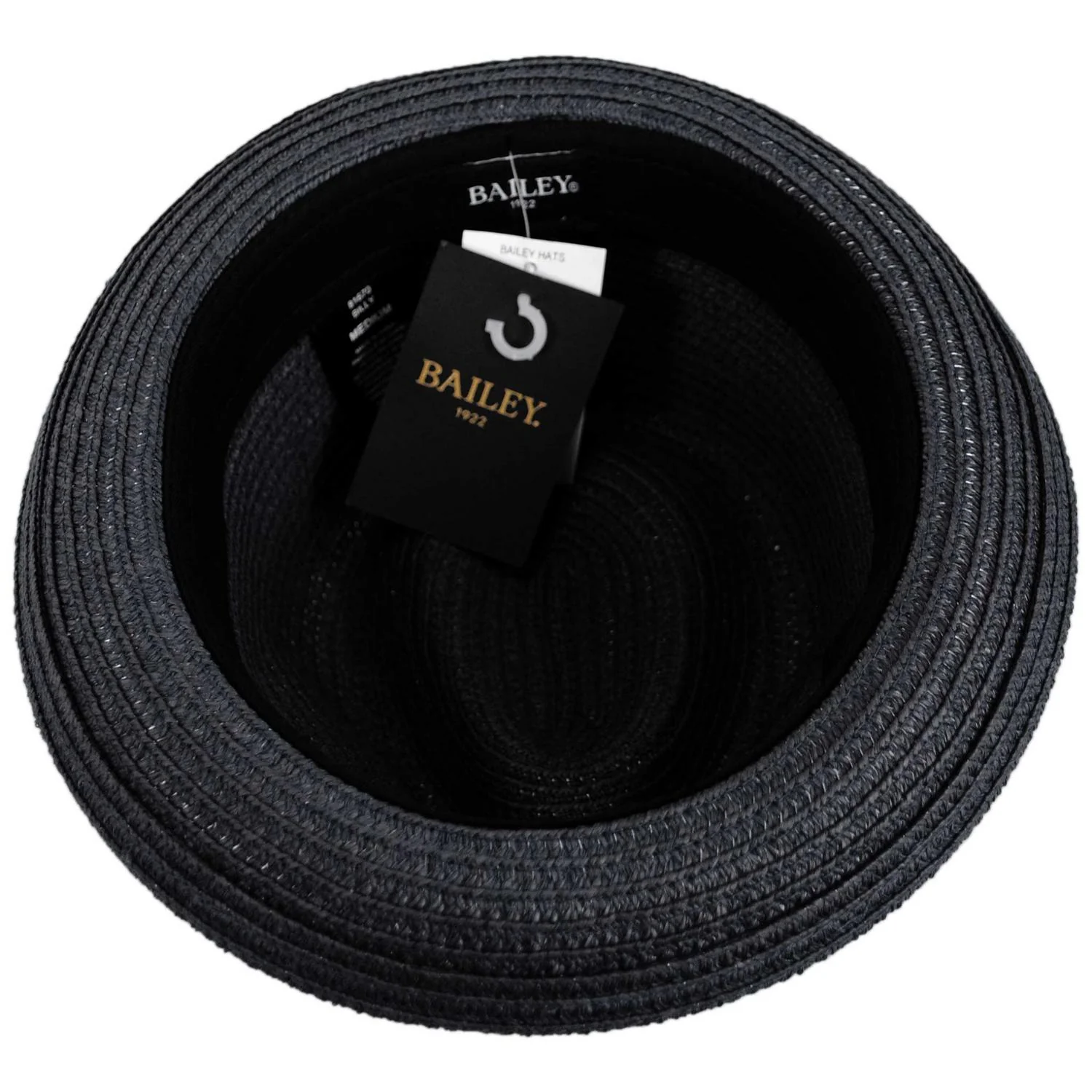 Billy Braided Toyo Straw Fedora Hat - Classic Colors - Image 20