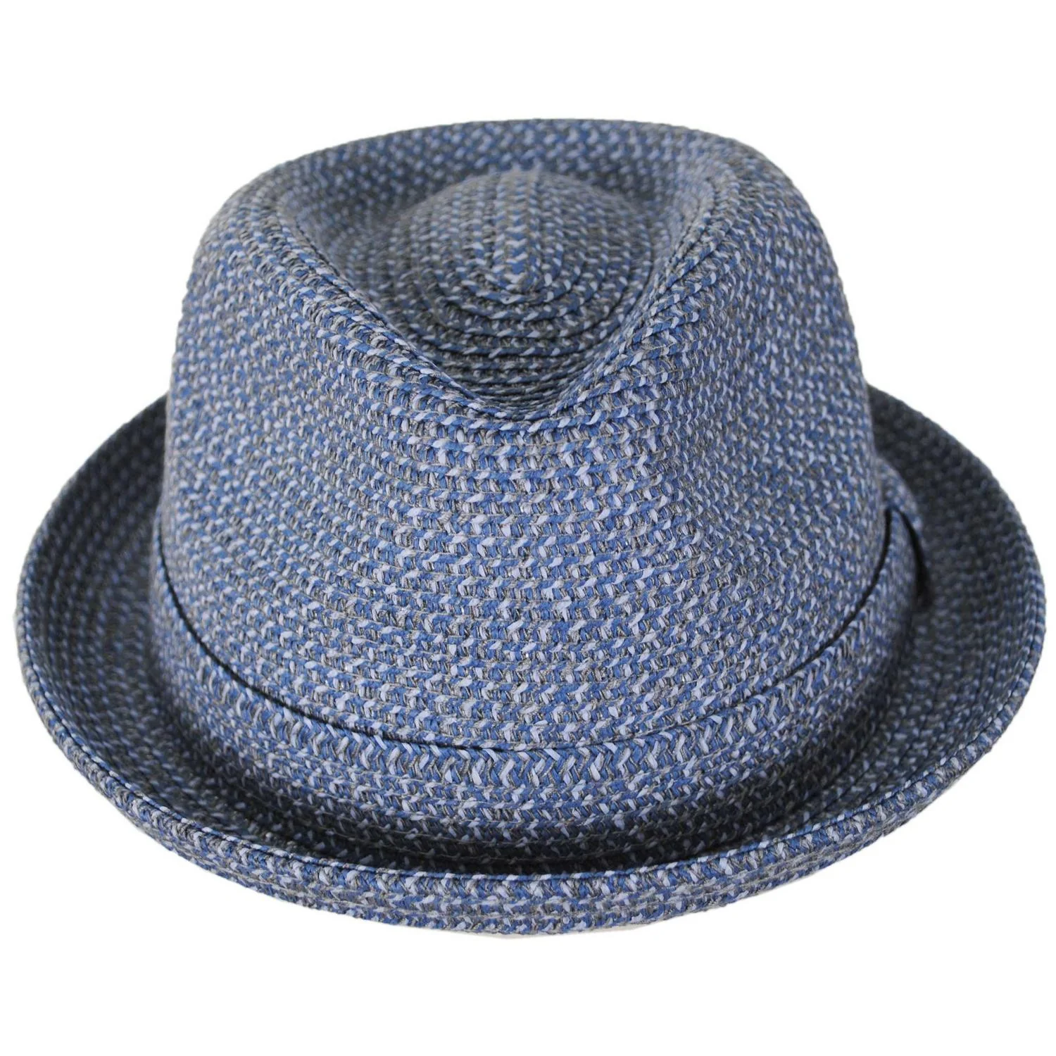 Billy Braided Toyo Straw Fedora Hat - Classic Colors - Image 22