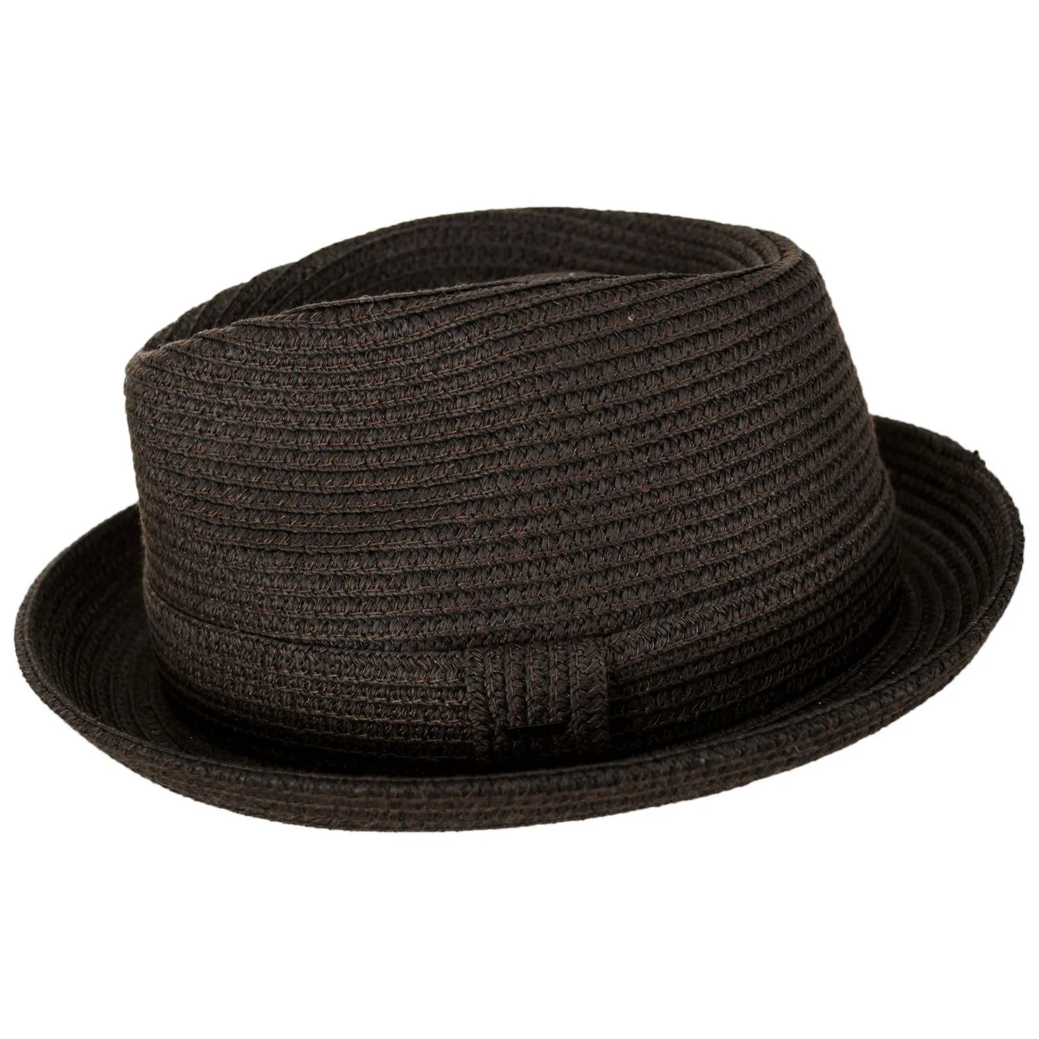 Billy Braided Toyo Straw Fedora Hat - Classic Colors - Image 3