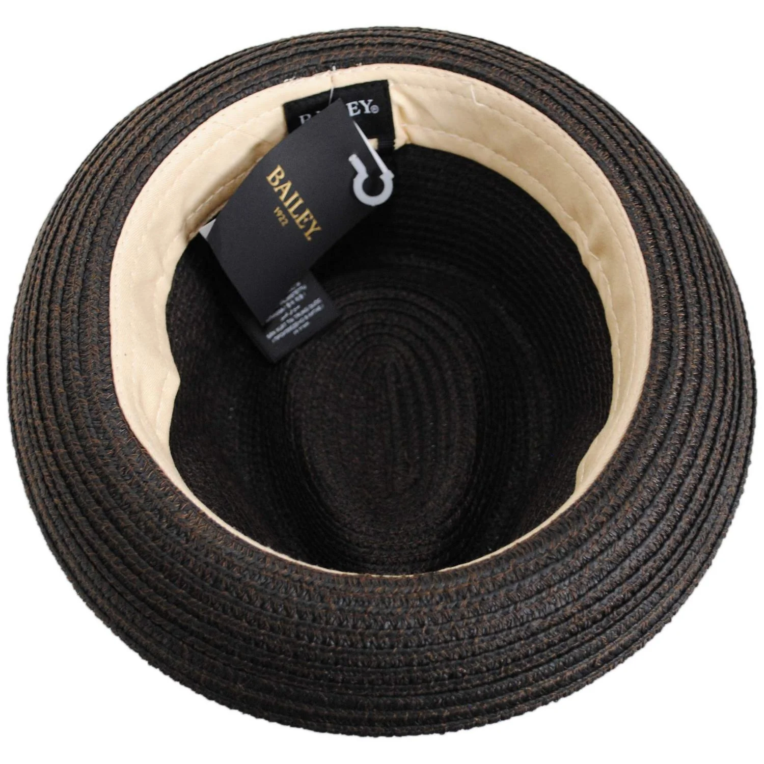 Billy Braided Toyo Straw Fedora Hat - Classic Colors - Image 4