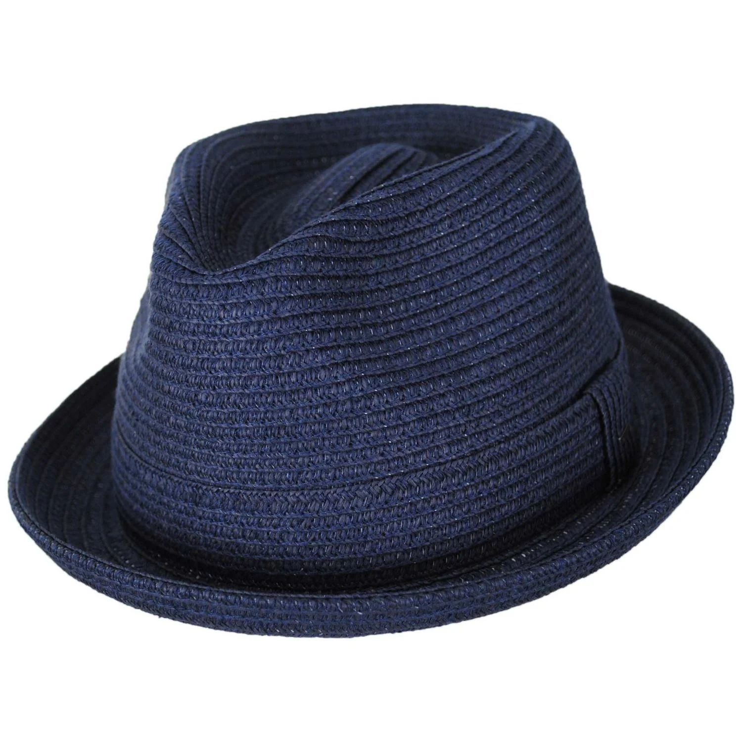 Billy Braided Toyo Straw Fedora Hat - Classic Colors - Image 5