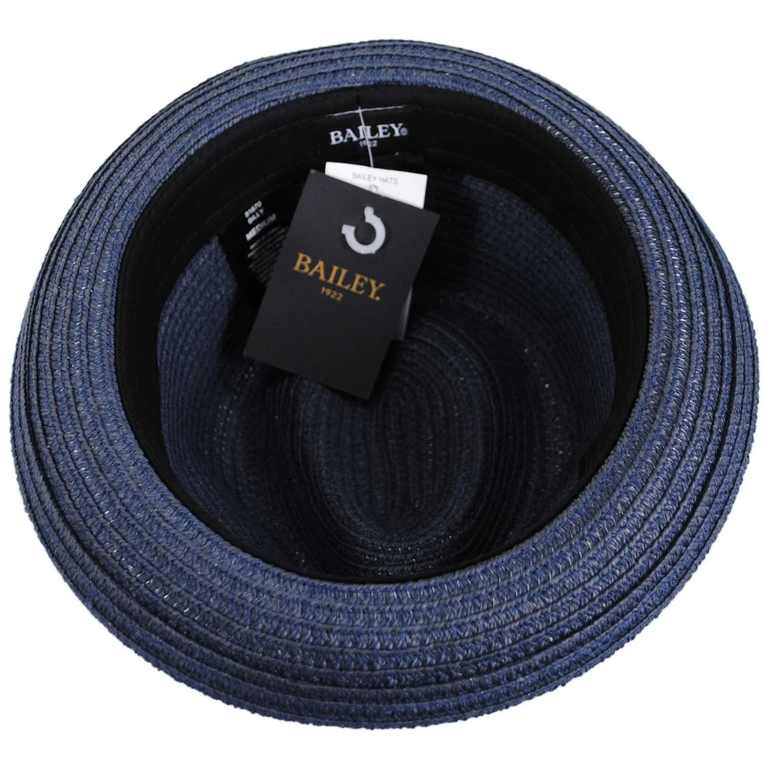 Billy Braided Toyo Straw Fedora Hat - Classic Colors - Image 8