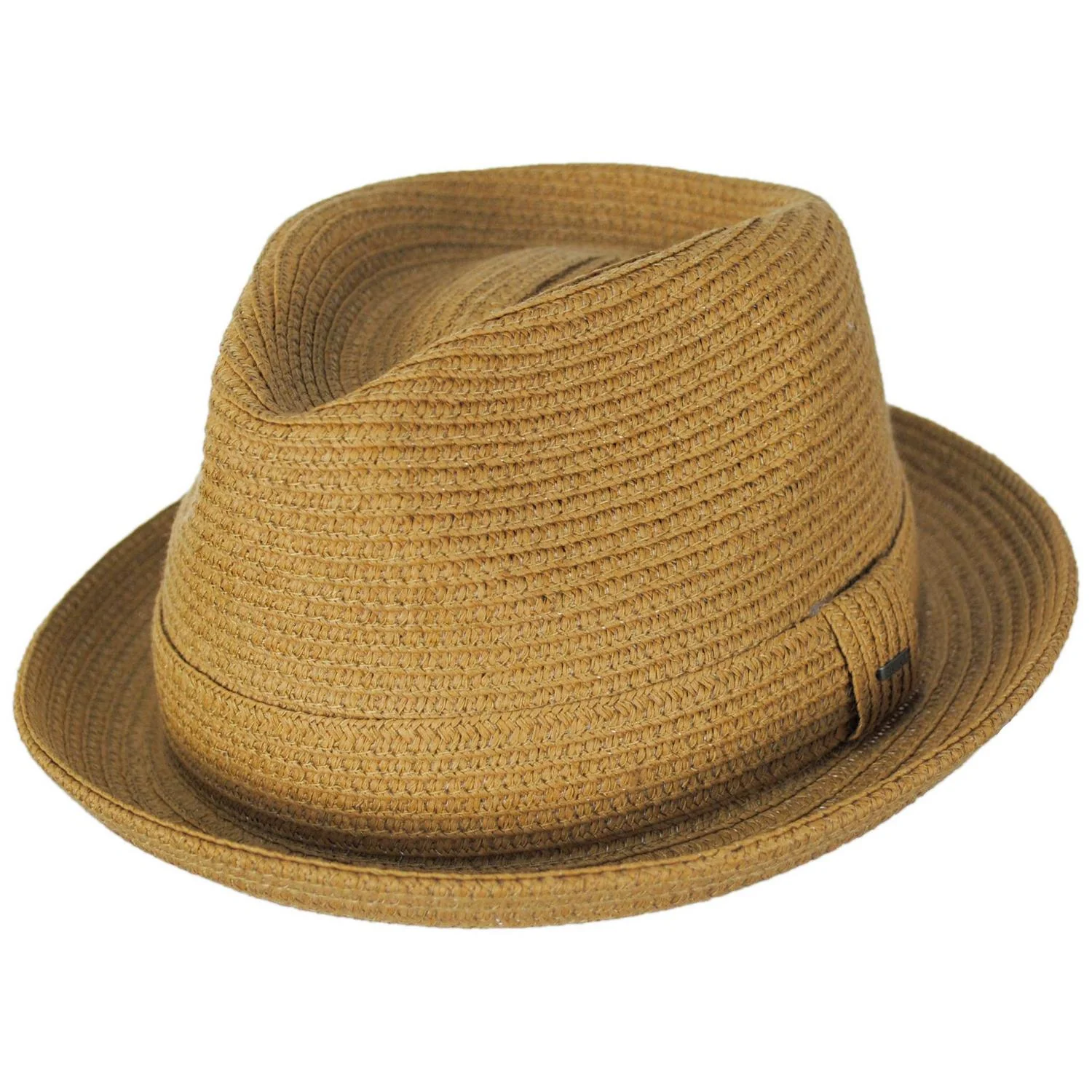 Billy Braided Toyo Straw Fedora Hat - Classic Colors - Image 9