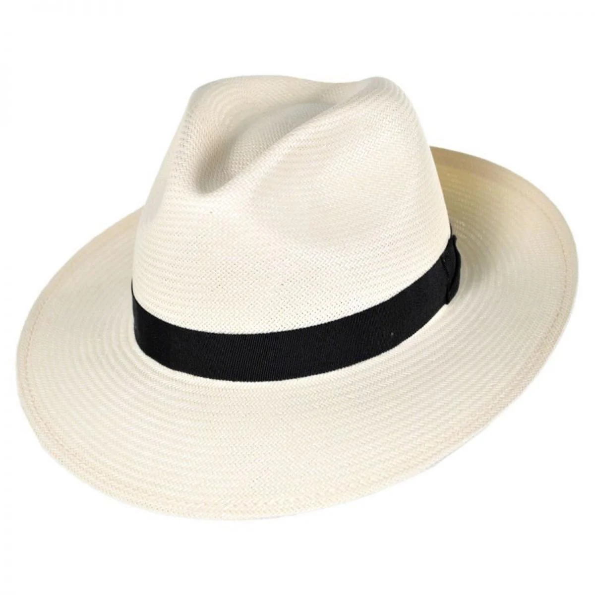 Blackburn Shantung LiteStraw Fedora Hat