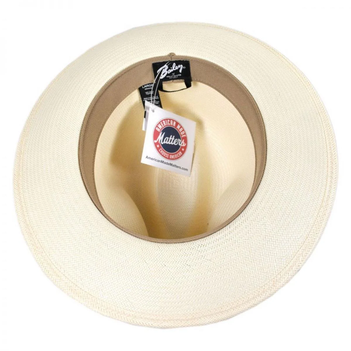 Blackburn Shantung LiteStraw Fedora Hat - Image 4