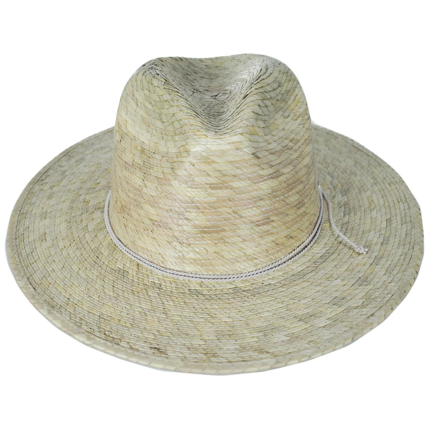 Blake Palm Straw Fedora Hat - Image 4
