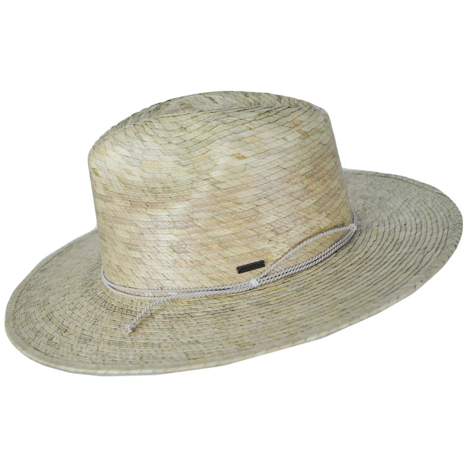 Blake Palm Straw Fedora Hat - Image 5