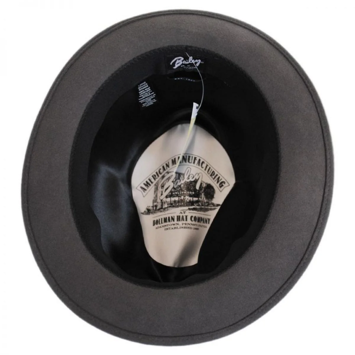 Bogan Elite Wool Felt Fedora Hat - Classic - Image 5