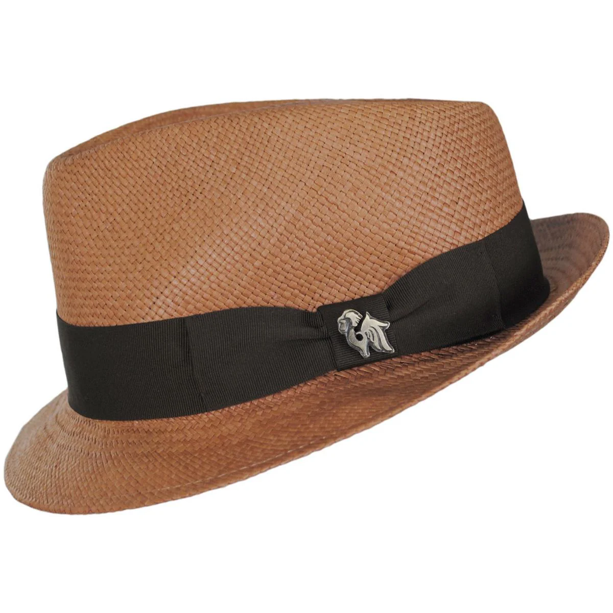 Boston Panama Straw Trilby Fedora Hat - Image 15