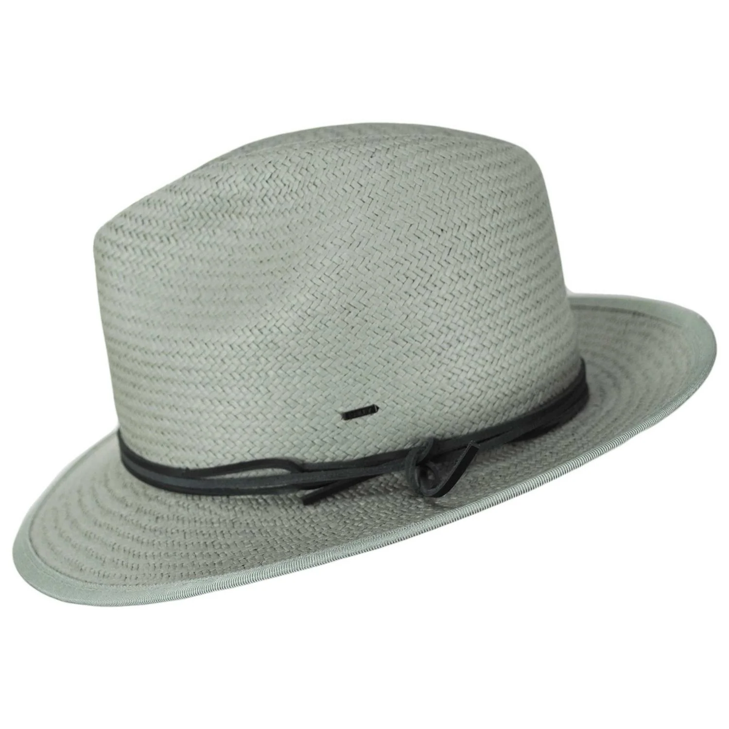 Bran Raindura Straw Fedora Hat - Image 3
