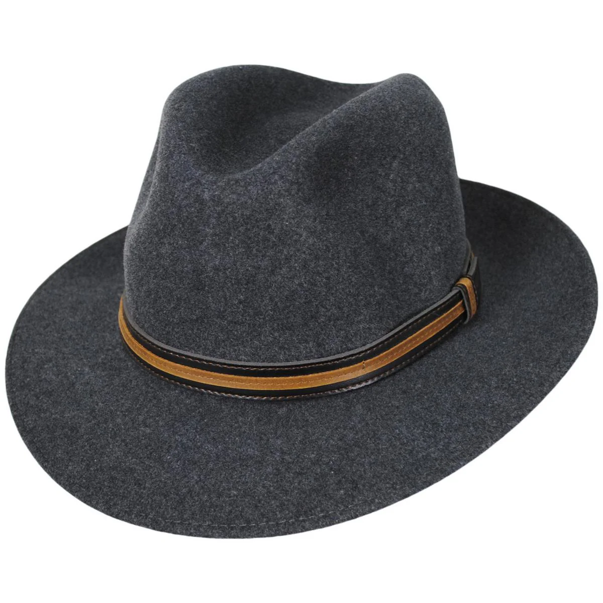 Brandt Lanolux Wool Felt Fedora Hat