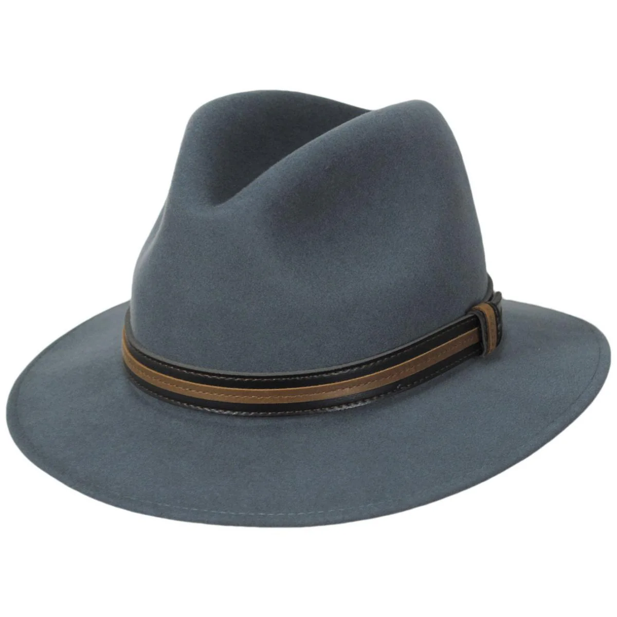 Brandt Lanolux Wool Felt Fedora Hat - Image 10