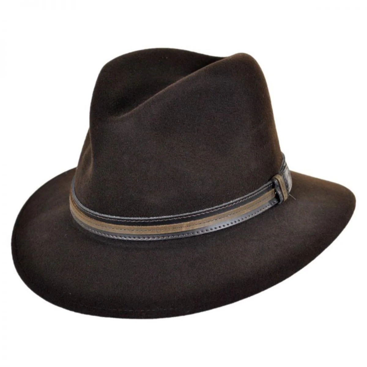Brandt Lanolux Wool Felt Fedora Hat - Image 5
